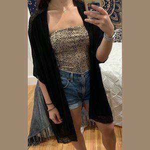 Black Kimono Size Small